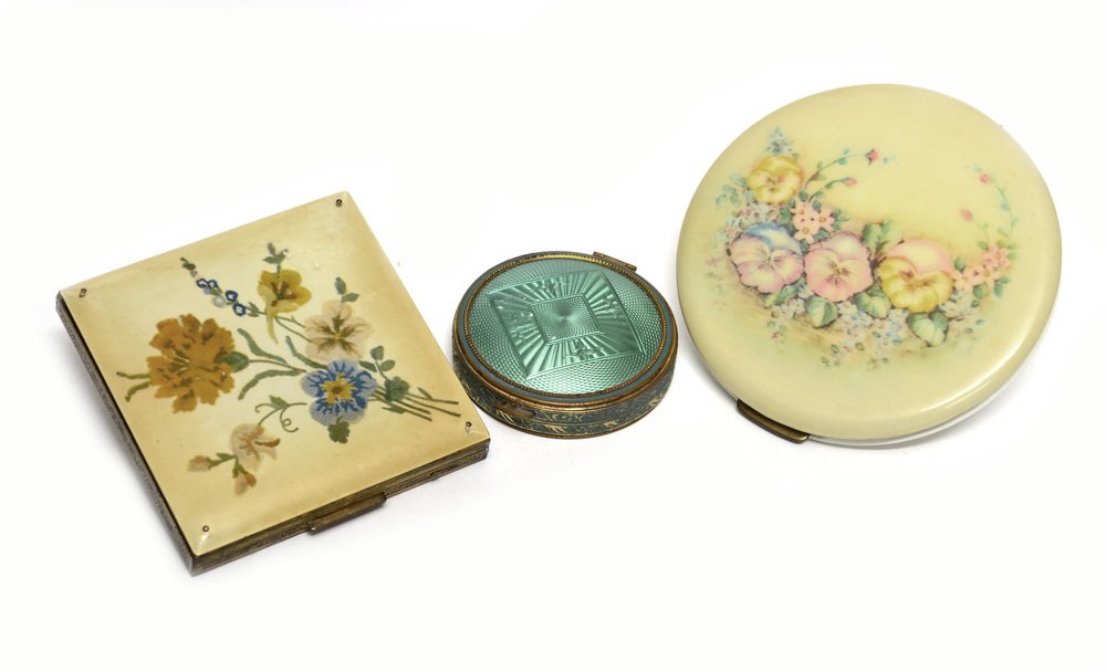 REX 5TH AVENUE Ãš Lotto di tre portacipria, uno con (1 of 1)