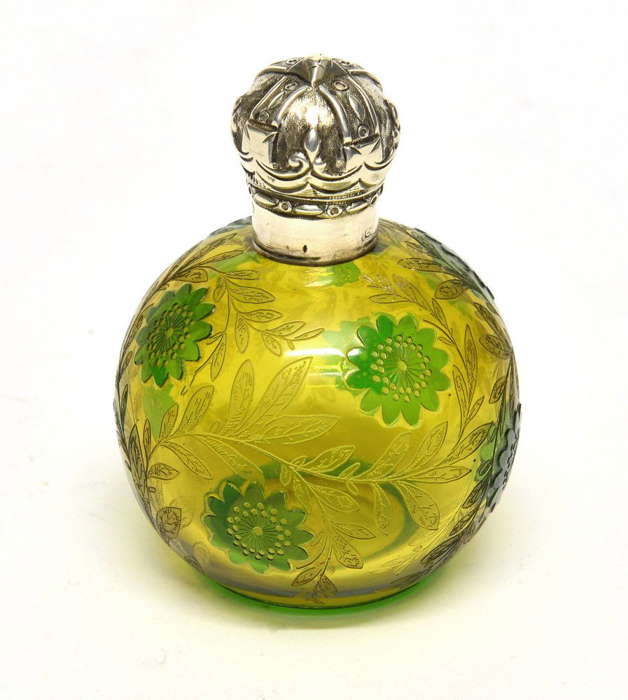 Manifattura inizio sec. XX bottiglia portaprofumo di (1 of 1)