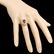 14K YELLOW GOLD 1.50CT TOURMALINE 2.10CT DIAMOND RING - 3