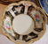 2336: Lot assorted blue & white china: 6 flo blue & gil - 4