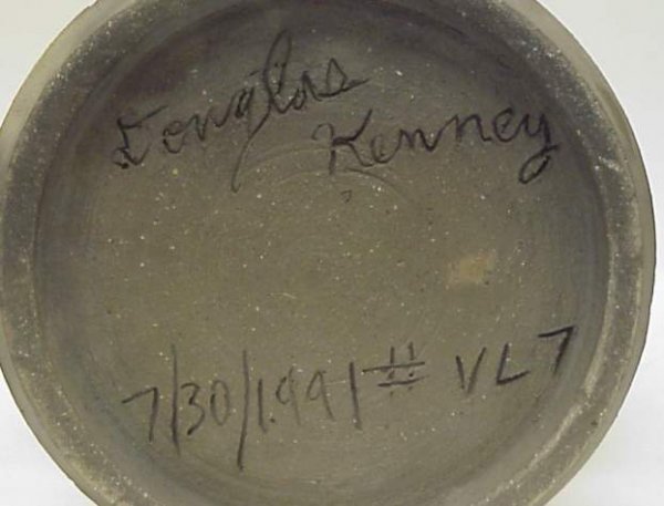 Studio Pottery by Douglas Kenney glazed stonewar - 4