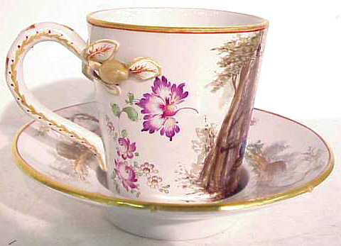1147 Lille French Porcelain Oversized Coffee Cup And