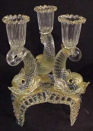 Three Piece Venetian Glass Set - 2