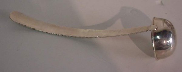 Sterling silver ladle, 7 ounces, Mexican, 13 1/4" - 2