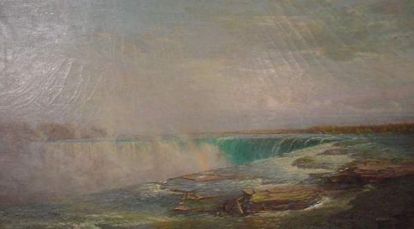 W. Marlatt (English/American 19th c.) "Panoramic