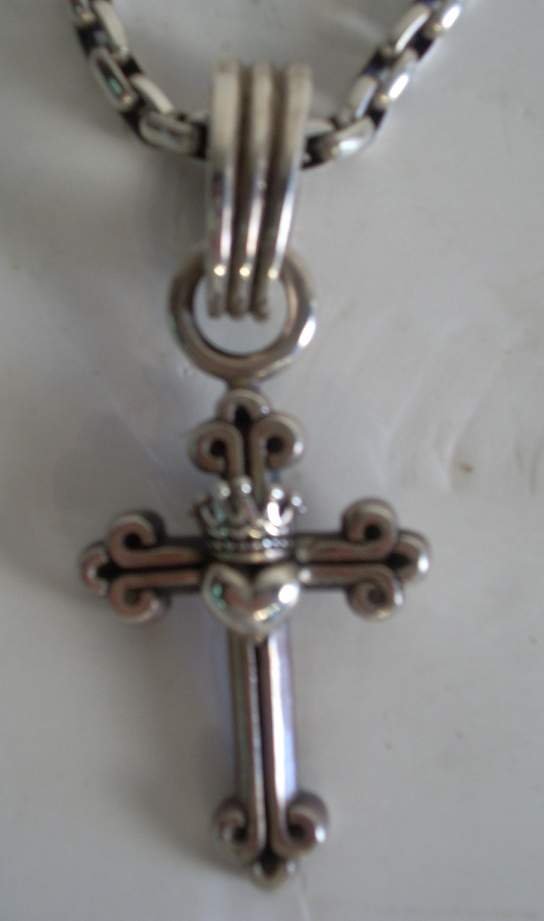 2 King Baby sterling silver necklaces 9.75 ounces - 3