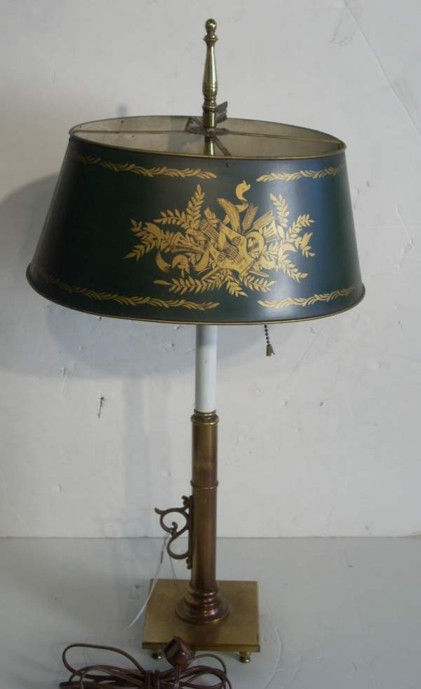 English Georgian style brass candlestick design