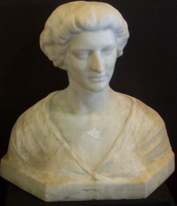 Wm Ordway Partridge (1961-1930, DC) Carved marble