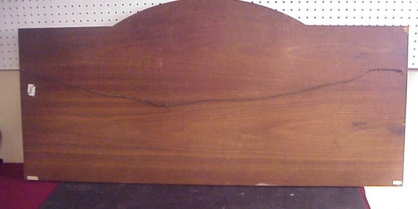 Marquetry panel, genre scene in silhouette, 24" x - 2