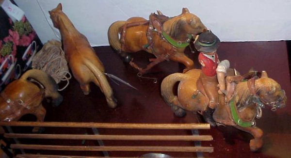 Lowenbrau Beer advertising horse and wagon with a f - 2