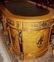 112A: French Empire style burl wood desk with bronze o - 2