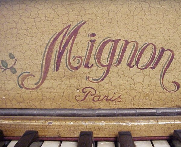 Smith & Zeidler Grand Piano, Paris painted casewo - 3