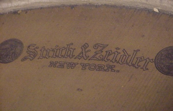 Smith & Zeidler Grand Piano, Paris painted casewo - 5
