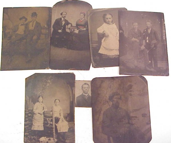 Group of (19) Tin types included Union Civil war e - 3