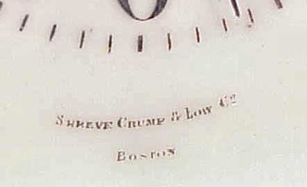 Shreve Crump & Low Co bronze and metal carriage cl - 3