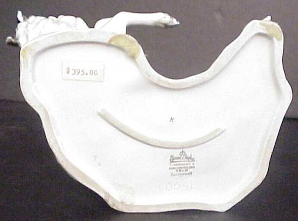 Rosenthal wolfhound figural group 5 1/2"h x 7 1/2 - 3