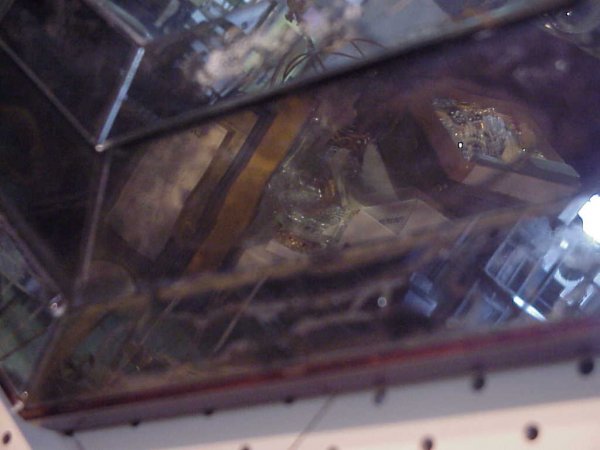 Venetian smoke glass octagonal mirror mid 20thc, 4 - 3