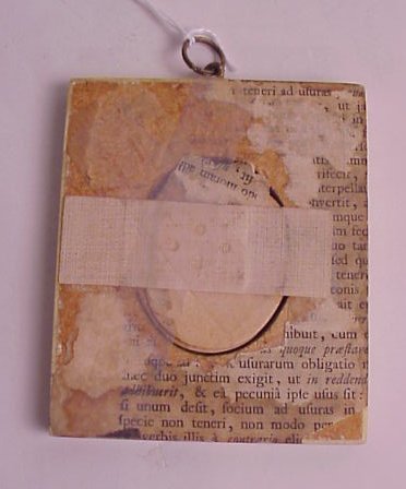 Hand painted miniature portrait of a French Arist - 3