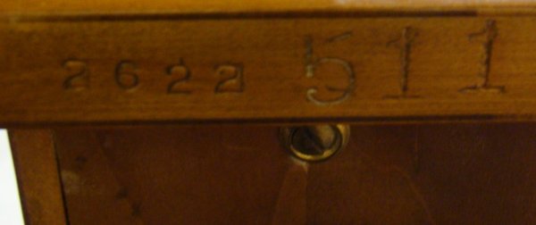 John Widdicomb five drawer gentleman's chest, wit - 6
