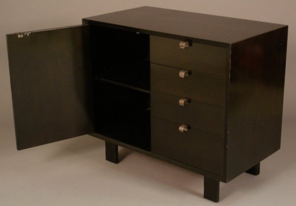 George Nelson / Herman Miller ebonized cabinet, - 6