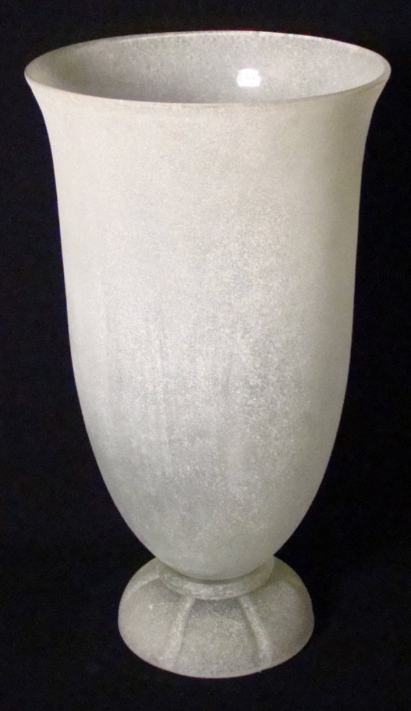 Karl Springer art glass urn , third quarter of 2 - 2