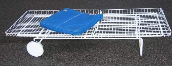 RICHARD SCHULTZ / KNOLL ASSOCIATES WIRE LOUNGE, A: RICHARD SCHULTZ / KNOLL ASSOCIATES WIRE LOUNGE, AS FOUND.