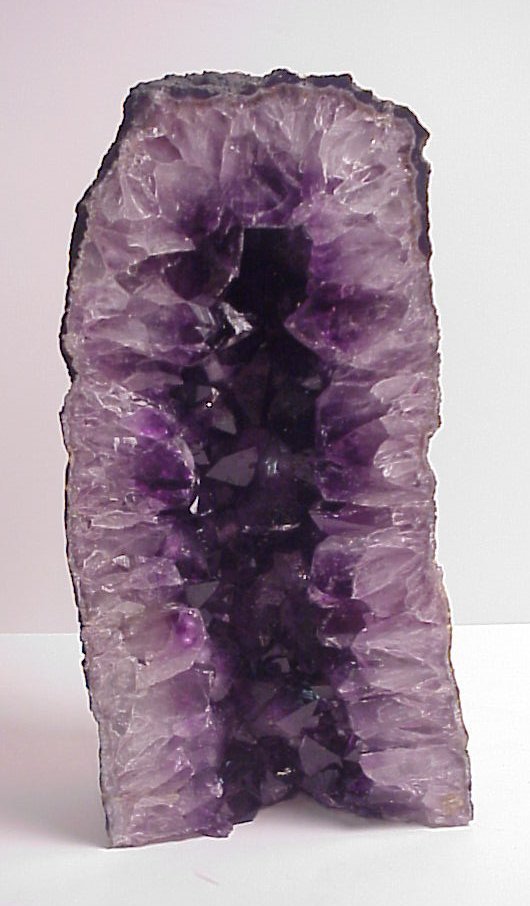 Amethyst cathedral crystal, gemstone quality cryst