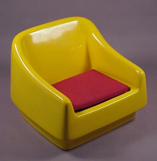Thonet for Knoll International club chair, molded: Thonet for Knoll International club chair, molded fiberglass & reinforced polyester & loose cushionUnmarked,short production run.27 1/2"h x 31 1/2"w x 32"d ( Minor surface wear due to age.)