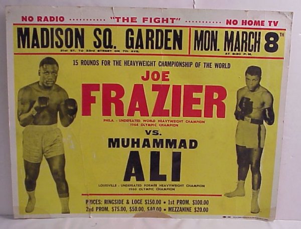 Joe Frazier vs. Muhammad Ali Madison Square Garden