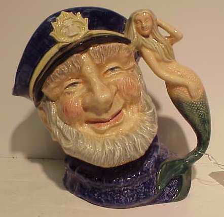 ROYAL DOULTON TOBY JUG "OLD SALT" 7 1/4"