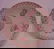 2237: 3 PC RED & WHITE TRANSFERWARE: TEAPOT (8"H, CHIPP - 3