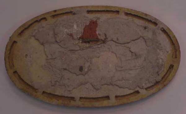 ROOKWOOD PLAQUE FROM HOTEL DEVON RESTAURANT, C 19 - 3