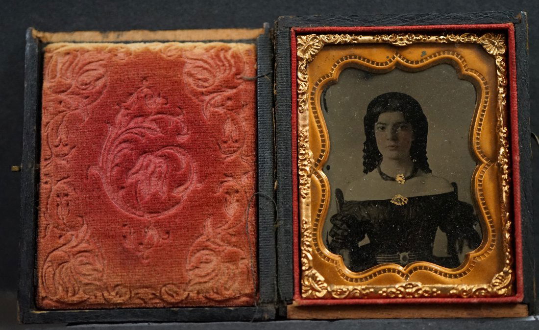 Ambrotype ninth plate,  named (1 of 5)