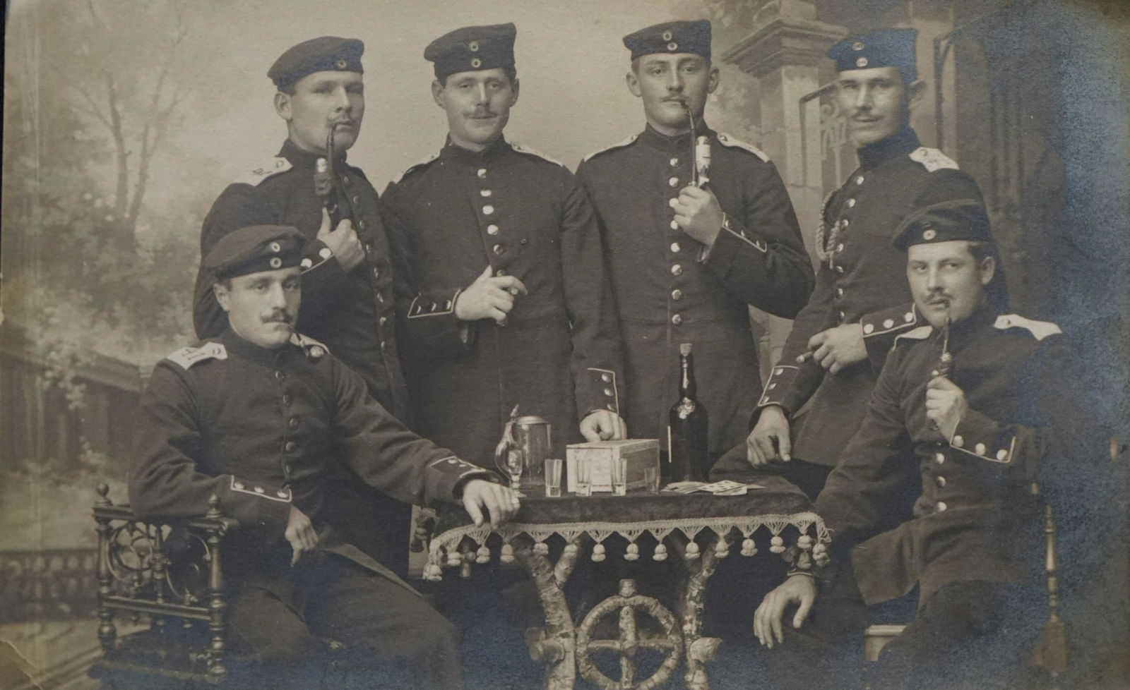 2 old photos 1916 rare, military (1 of 4)