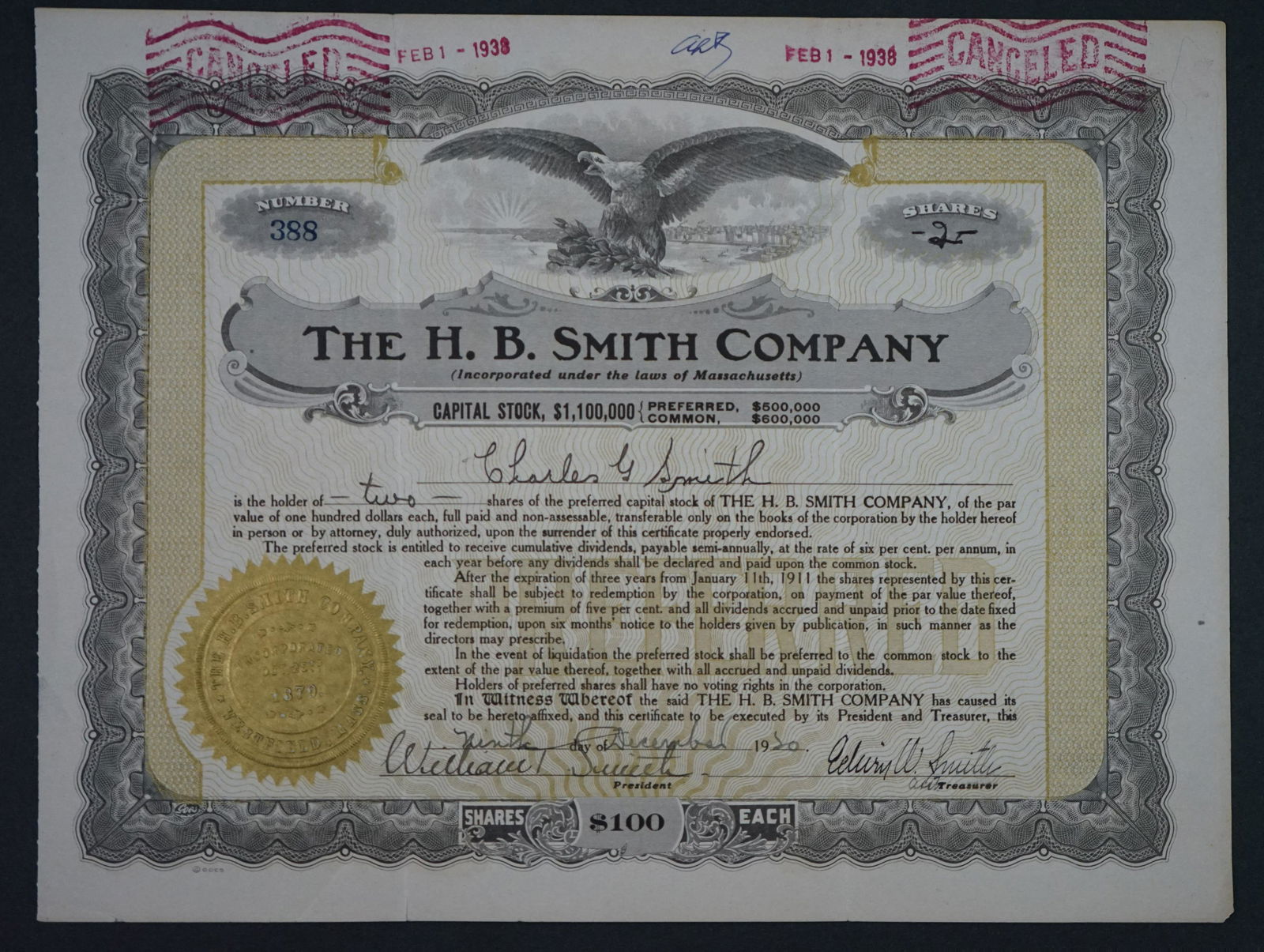 lot of 21 Vintage stock certificates ( 1910s ) (1 of 6)