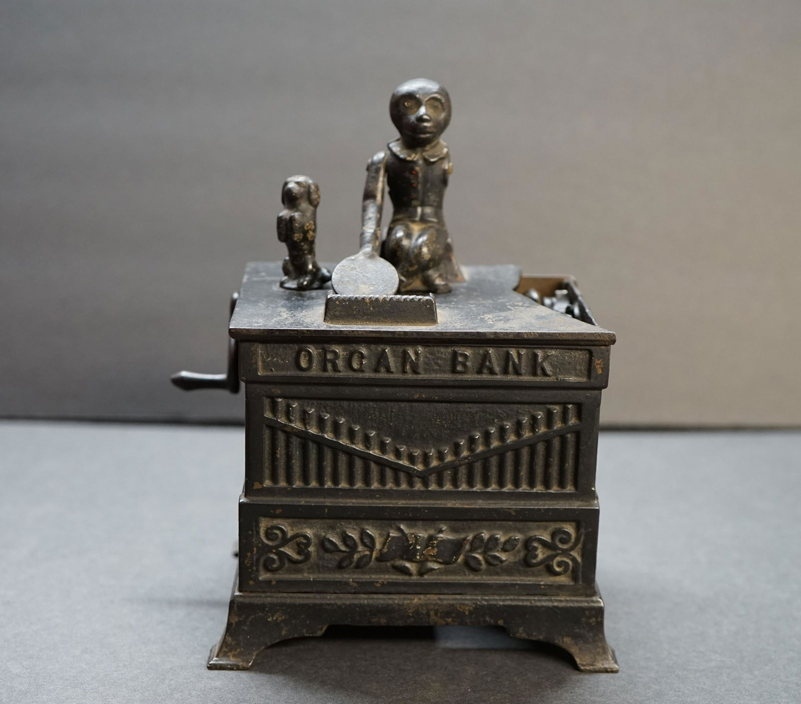 1882 Monkey and dog mechanical Organ Bank (1 of 12)