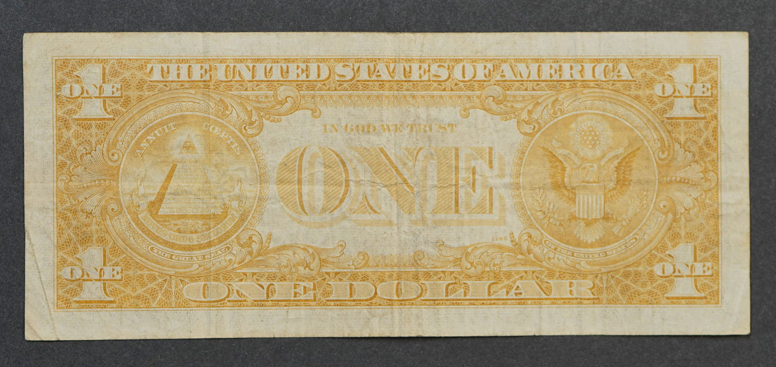 color error 1969 $1 bill: color error ,1969 one dollars bill .please note that we do not know if this error is a real error or a fake one