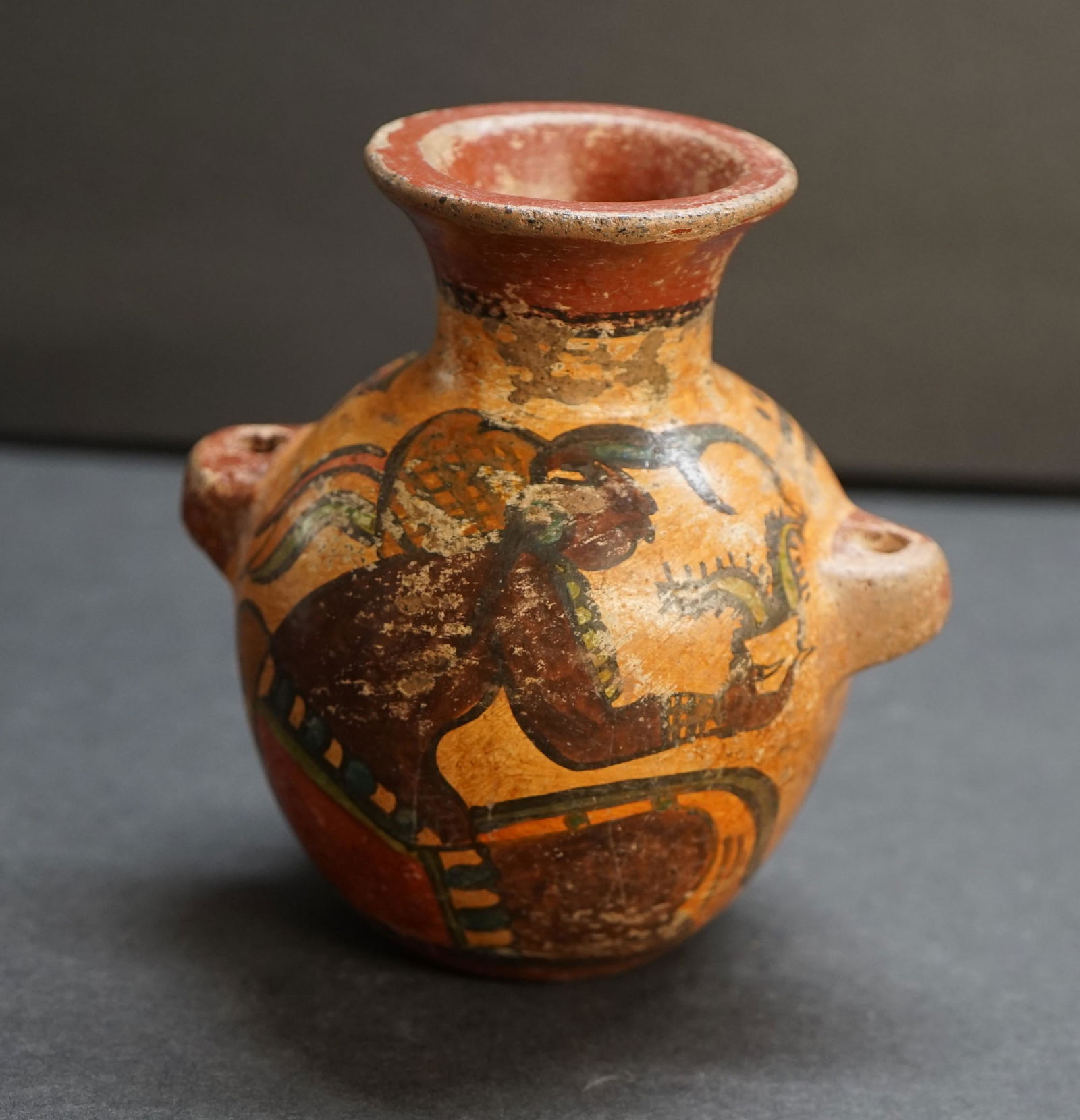 RARE MISSISSIPPI POTTERY ,EX B. RAWLITTE COLLECTION , GOD OFFERING (1 of 10)