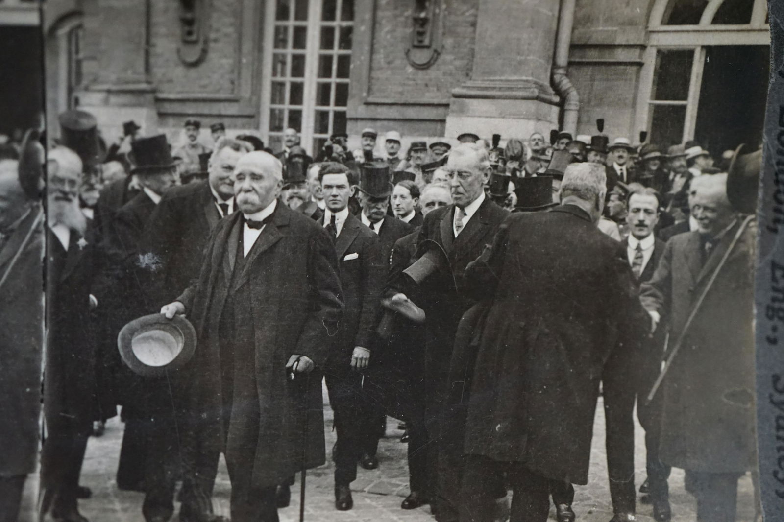 photo of president Wilson , Lloyd George , Clemenceau (1 of 3)