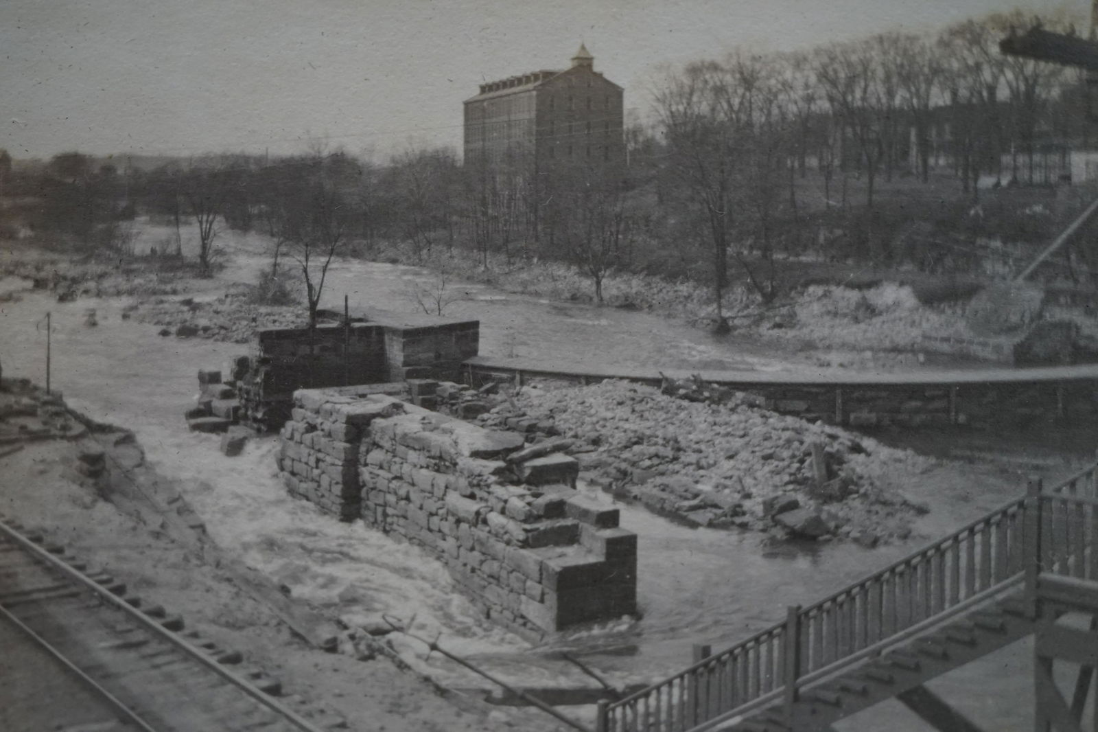 lot of 6 real photos 1913 of result of Flood  Ohio, (1 of 6)