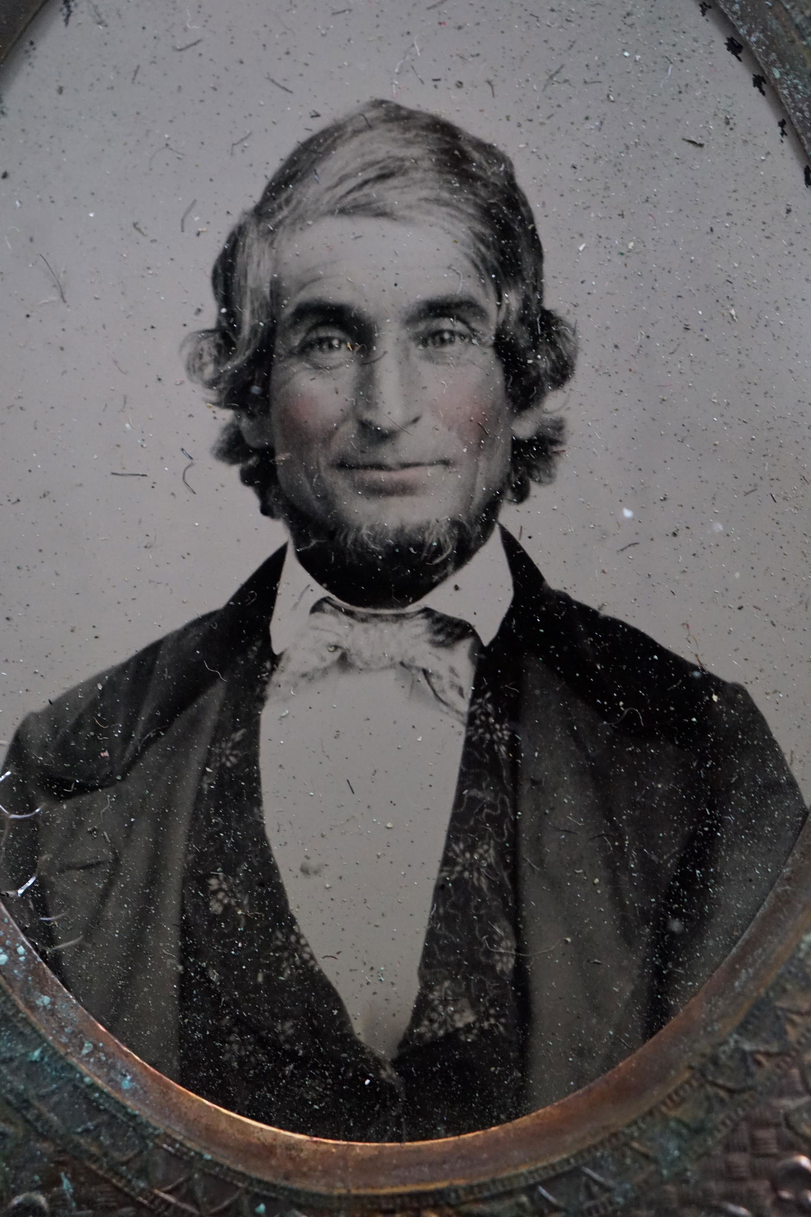 Ambrotype ninth plate, man (1 of 2)