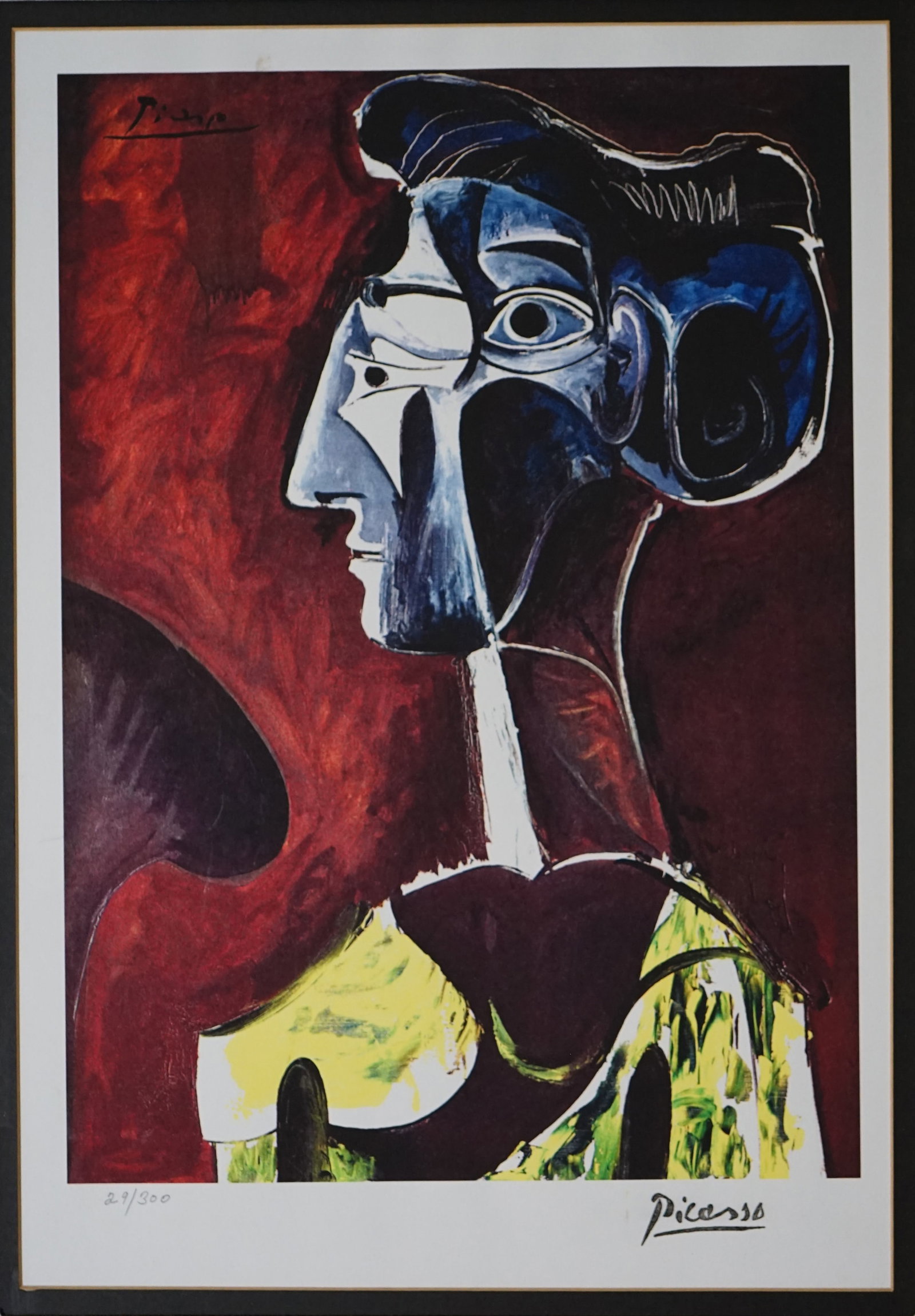 Pablo Picasso, signed on plate , numbered: Pablo Picasso, signed on plate , numbered