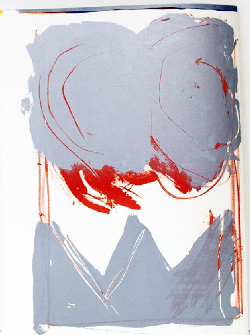 Original Lithograph Kimber Smith: Original lithograph from One Cent Life portfolio. Circa 1964, full sheet size approx 16 1/4 x 22 3/4 inches, folded sheet size approx 16 1/4 x 11 1/2 inches. Color lithograph on paper. This includes: