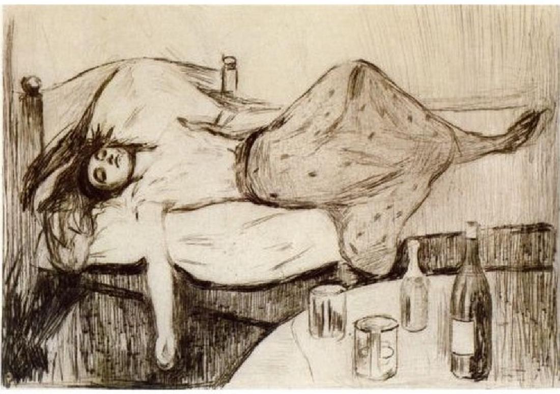 The Day After 1895 - Edvard Munch