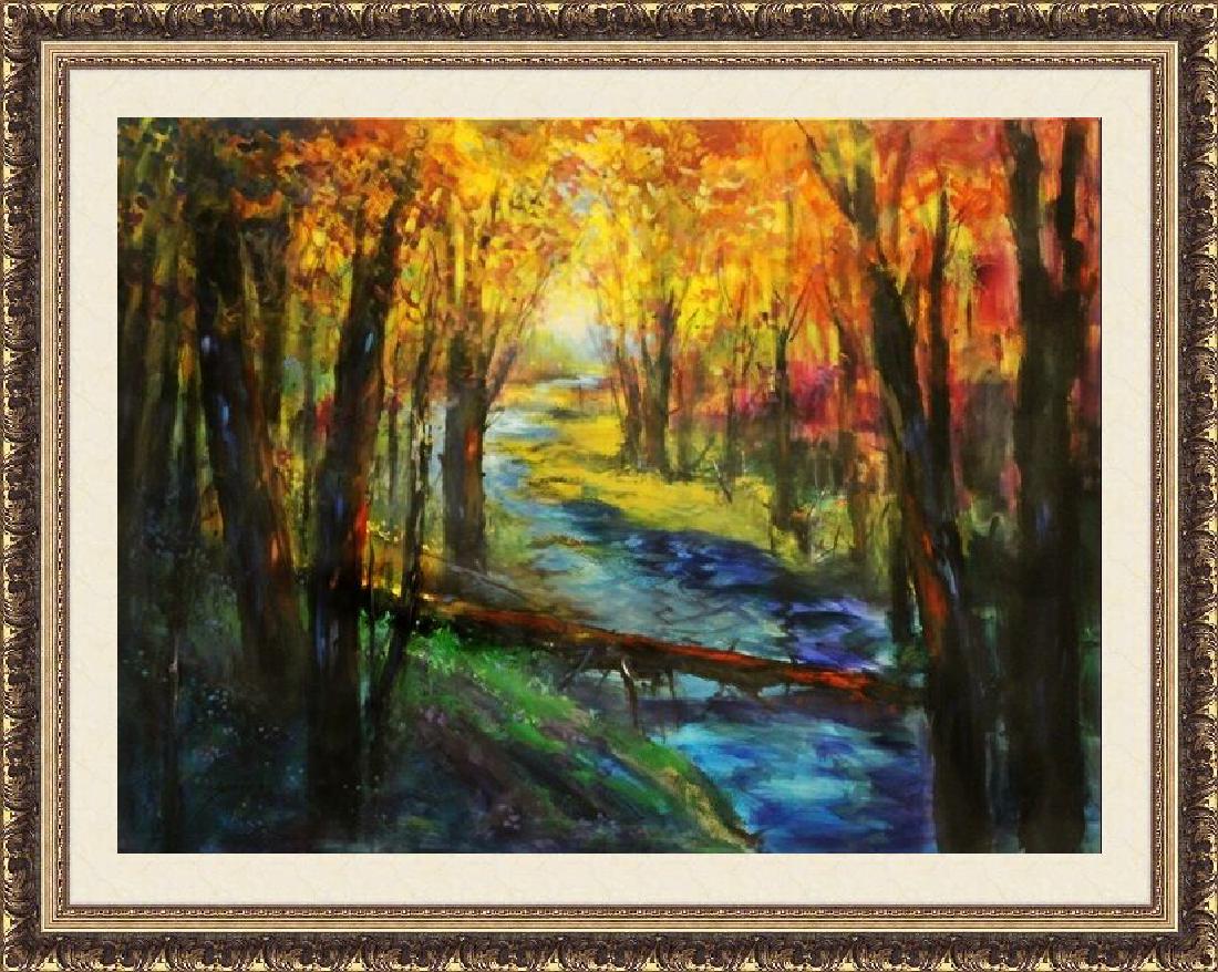 Original Michael Schofield Fallen Soldier at Dawn 36x48: Artist: Michael Schofield, Title: Fallen Soldier at Dawn, Medium: Oil on Canvas, Size Approx: 36' x 48' Inches, Hand Signed by the artist, Certificate of Authenticity Included, (comes with Image of Ar