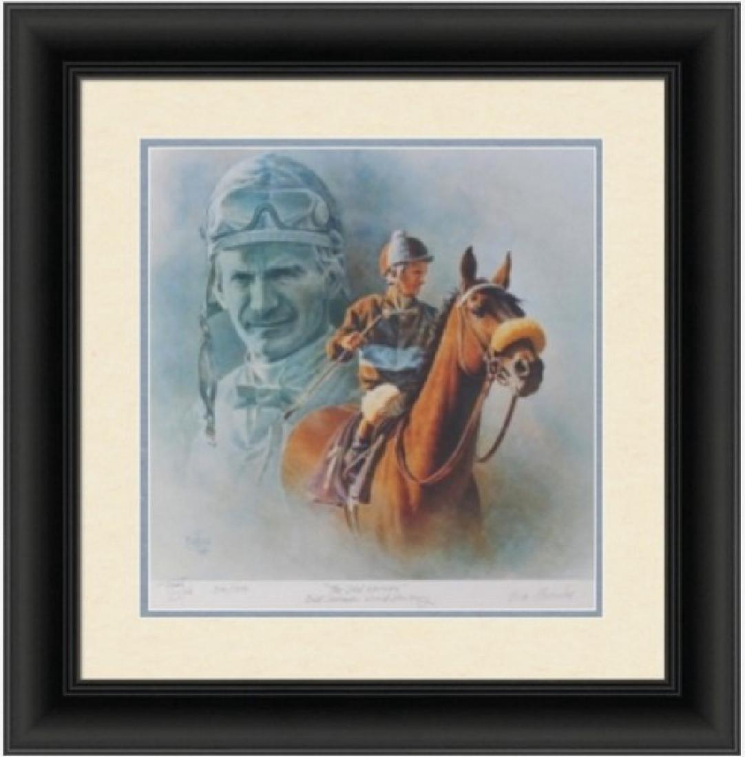 The Old Warriors by Fred Stone: Limited Edition Lithograph (914/1950) Hand Signed and Individually Numbered by the artist, Publisher: Unknown Size Approx. 24' x 24' Inches