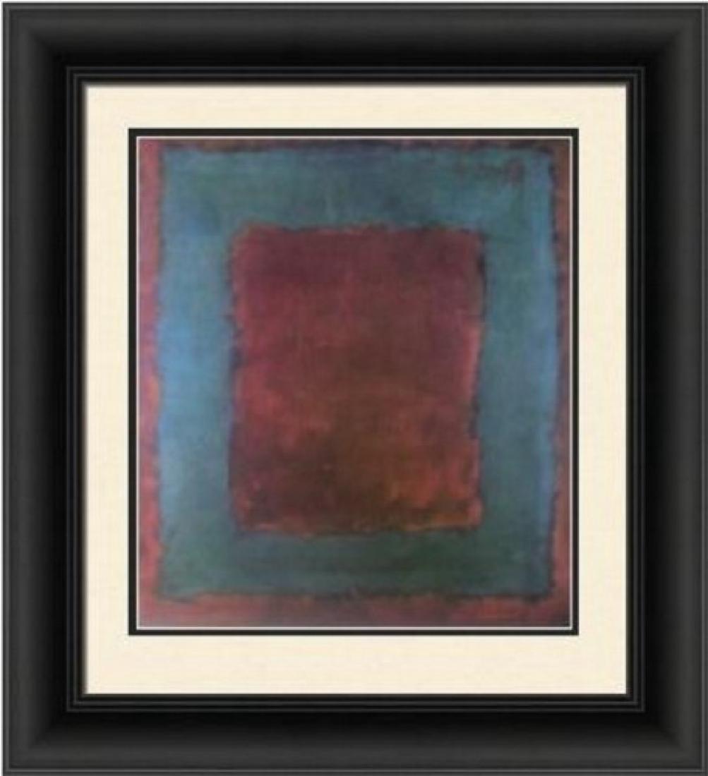 Fine Art Print - Mark Rothko: Artist: Mark Rothko, Title Untitled, Medium: Fine Art Print, Signature: None, Size: 9 x 8 Inches
