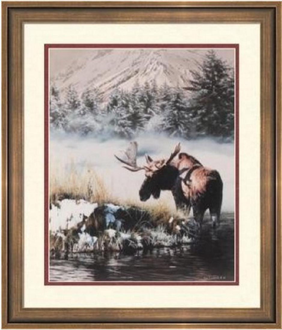 Northern Light by Red Frederick: Limited Edition Lithograph (415/1500) Hand Signed and Individually Numbered by the artist, Publisher: The Greenwich Workshop Size Approx. 29' x 24' Inches