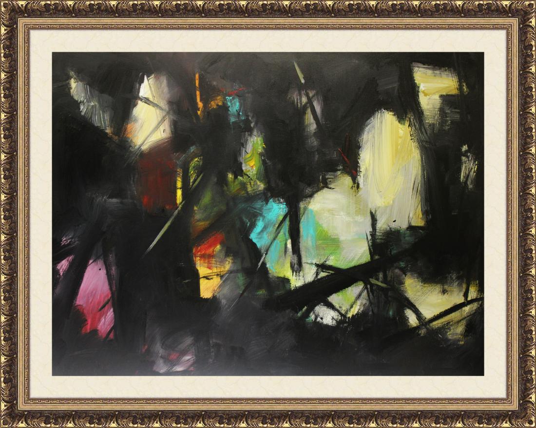 Constricted Color by Michael Schofield: Title: Constricted Color Artist: Michel Jon Schofield Medium: Original, Oil Painting on Canvas Signature: Hand Signed by the artist Size: 40 x 60 Inches