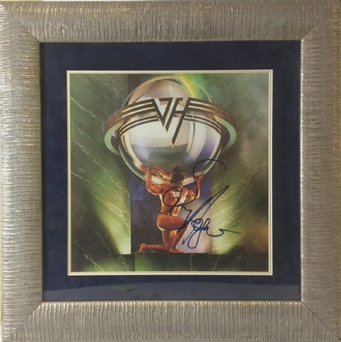 Van Halen - Signed 5150 Album Cover Photo: Van Halen 5150 Album Cover Photograph, Professionally Framed Authentic Hand Signed Photo Ready to Hang!! 100% Money Back Guarantee Certificate of Authenticity Included